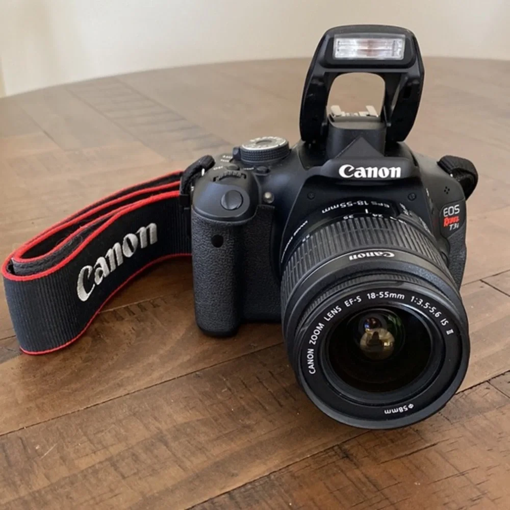 Canon EOS Rebel T3i Digital SLR Camera EF-S 18-55mm f/3.5-5.6 IS Lens